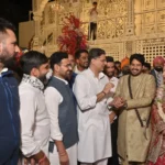 मुकेश भाकर कोमल मीणा शादी की शानदार तस्वीर, राजस्थानी ब्राइडल लुक में जज कोमल मीणा।