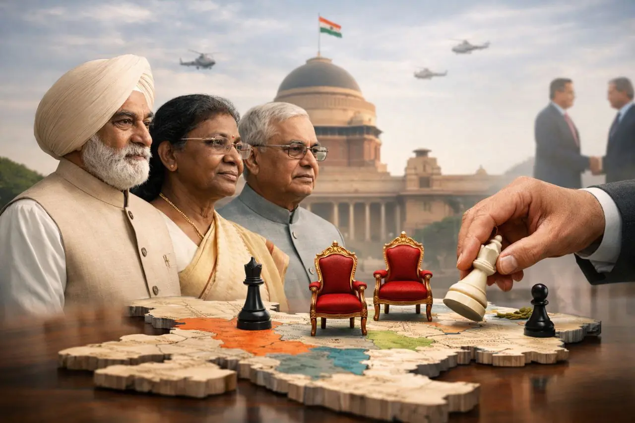 President Droupadi Murmu and List of New Governors Appointed in India 2026